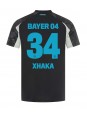 Bayer Leverkusen Granit Xhaka #34 Kolmaspaita 2024-25 Lyhythihainen